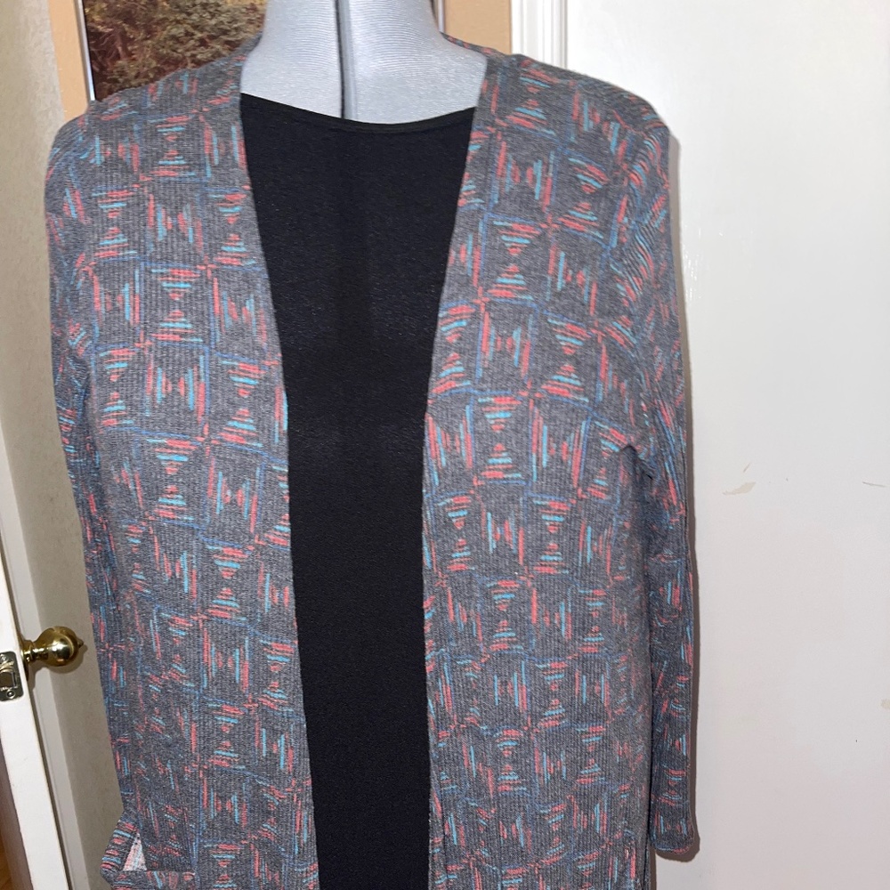 Long cardigan Grey with pockets